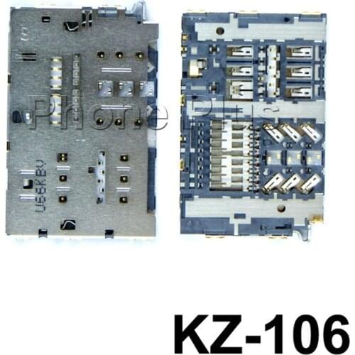 For Samsung Galaxy A9 A9000 A5 A510 A510F 2006 SIM Memory SD TF Card Tray Slot Holder Socket Connector Jack Plug Repair Part