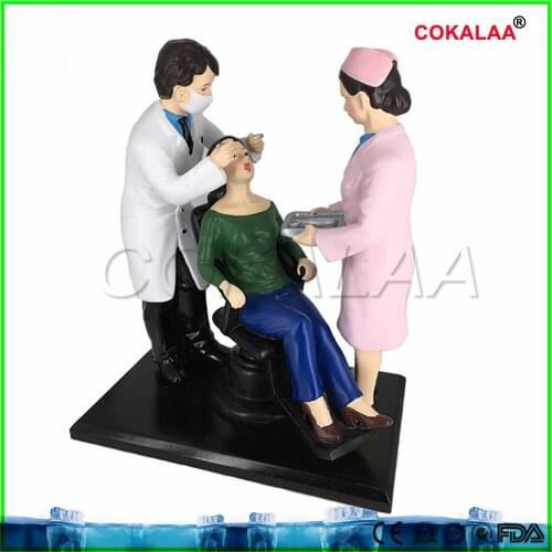 Good quality Dental Artware Teeth Handicraft Dentist Gift Resin Crafts Dental Clinic Decoration Furnishing Articles Creative