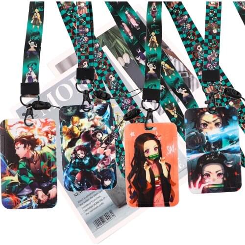 JY083 Anime Lanyard Neck Strap for Key ID Card Cell Phone Straps Badge Holder Fashion Accessories