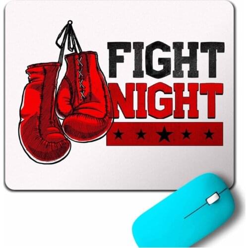 Box Boxing Glove Boxıng Fıght Fighter Mouse Pad