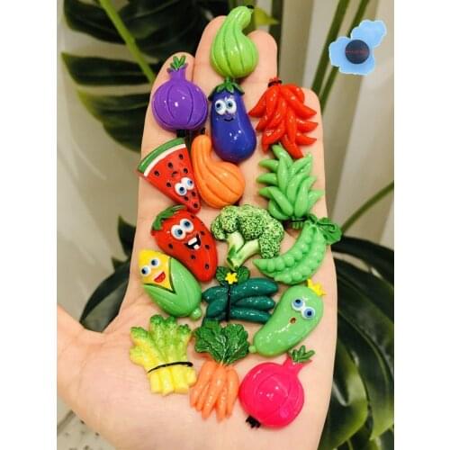 Hot Sales 1pcs Corn Eggplant Boys Girls Garden Shoes Accessories Resin Shoe Decorations For Croc Jibz Charm Backpack