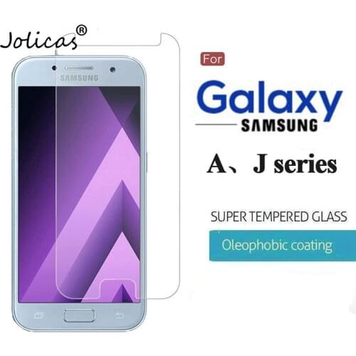 Real Tempered Glass for Samsung Galaxy A3 A5 A7 2017 Glass J3 J5 J7 2016 Screen Protector Protective A520F Phone Film Temper