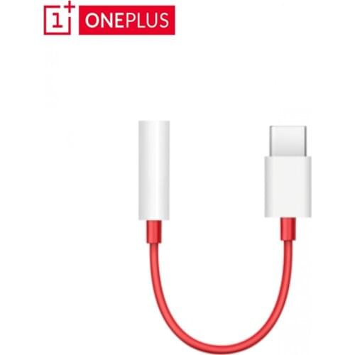 Original Oneplus 6T USB Type C To 3.5mm Earphone Jack Adapter Aux Audio For Oneplus 8/8 Pro 7T 7 Pro USB-C Music Converter Cable
