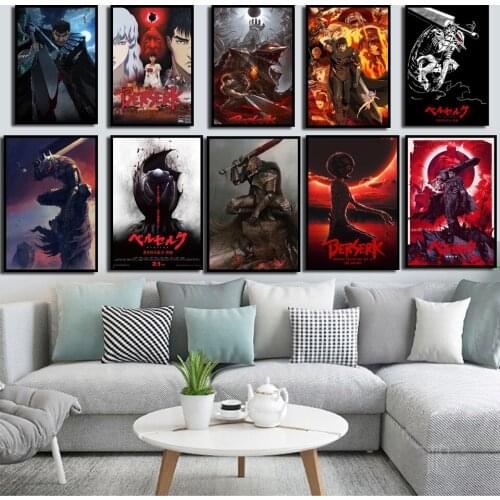 Poster HD Print Popular Rage Japanese Anime Art High-end Wall Decoration Quadro Cuadros Canvas Painting