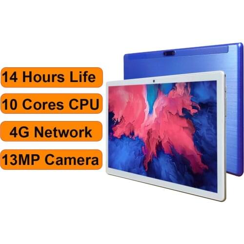 Nenmone 2021 New Arrival 4G LTE Tablets 10.1 Inch Android 10 Core Google Play Dual 4G SIM Cards GPS Bluetooth WiFi Tablet Pc