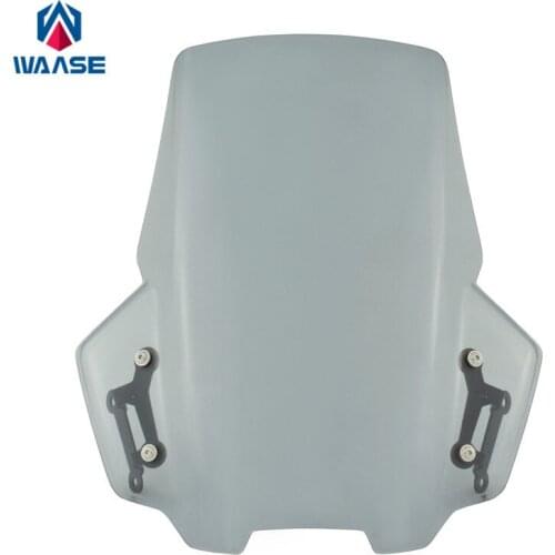 Waase Motorcycle Windscreen Windshield Shield Screen with Bracket For Suzuki Katana 1000 GSX-S1000S GSXS1000S 2019 2020