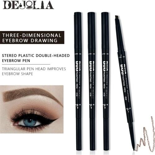 1PC Long-lasting Eyebrow Pen Natural Waterproof Easy to Wear 5 Color Eyebrows Pencils Enhancer Eye Brow Pencil Makeup Tools