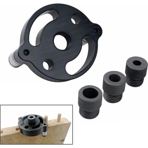 Vertical Pocket Hole Jig Woodworking 6/8/10mm Self-centering Doweling Jig Drill Guide For Locator Hole Puncher Carpentry Tools