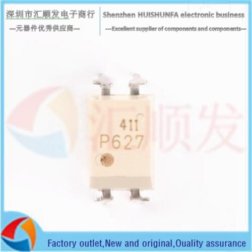 10PCS!!! Original genuine straight plug TLP627(F) package DIP-4 transistor output photocoupler