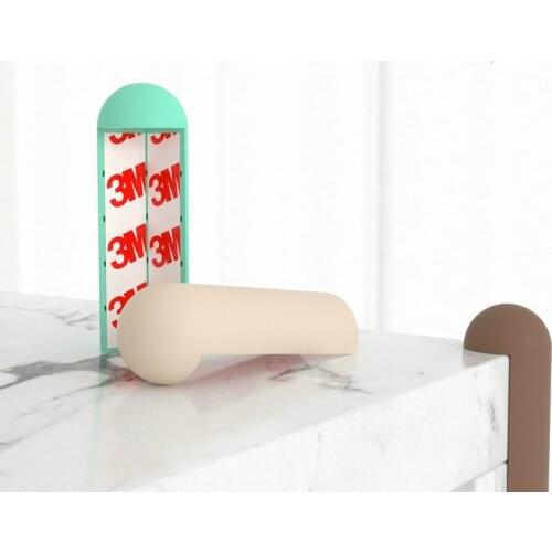 3pcs/pack Children Silicone Protection Table Guard Baby Safety Products Glass Edge for Furniture Kitchen Corner Range Hood