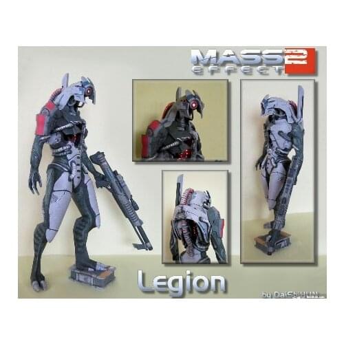 Mass Effect 2 legion 3D Paper Model