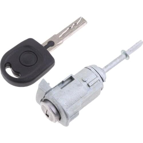 Car Vehicle Front Right Door Lock Cylinder with Key for VW Passat B5 96-05