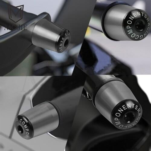 7/8" 22MM Handlebar Caps Motorcycle Hand Bar Ends Handlebar Grips For Aprilia FALCO / SL1000 DORSODURO 750 1200 Pegaso 650