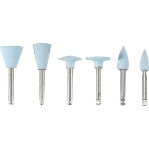 New Blue Multi Grinding Heads Dental Polishing Teeth Polishing Tool for Low-speed Electronic Machine Teeth Whitening Grinding