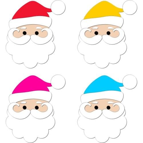 New Santa Claus Wooden die Scrapbooking C-134 Cutting Dies Compatible with most die cutting machines