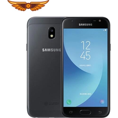 Original Samsung Galaxy J3 (2017) J330F 5.0 Inches Quad-core 2GB RAM 16GB ROM LTE NO NFC 13MP Camera Dual SIM Unlocked Cellphone
