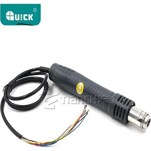 Original Product QUICK858 858D 2008 705 Heat Gun Rework Station Handle Assembly Accessories Including Heater Core