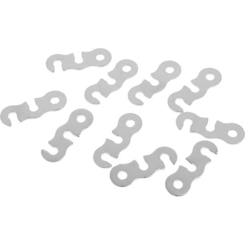 Super Lightweight 10 Pieces Tent/ Awning Guy Line Runners Guyline Rope Lock Tensioners Tools Camping Supplies Tent Accessories