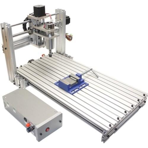 CNC Drilling and Milling Machine 6020 3axis for Metal Engraving 400W Mach3 software control bigger than cnc 3020