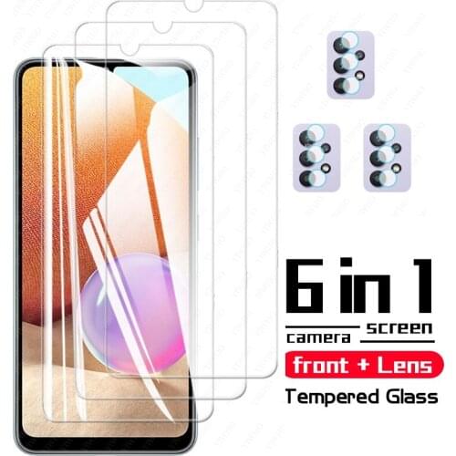 Tempered Glass For Samsung Galaxy A32 5G Screen Protector Explosion-proof Glass For A42 A52 A72 Camera Film For Samsung A12 S21