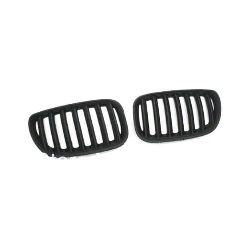 Replacement Euro Style Matte Black Front Grille For BMW X5 04-06 facefifted X5 Series