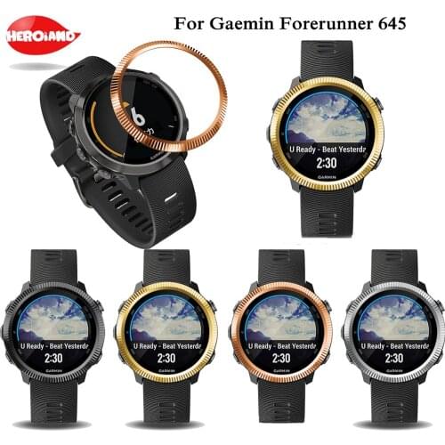 Protection Ring Anti Scratch For Garmin Forerunner 645 new Ring Bezel Styling Frame Case Cover Bezel Ring For Forerunner645Music