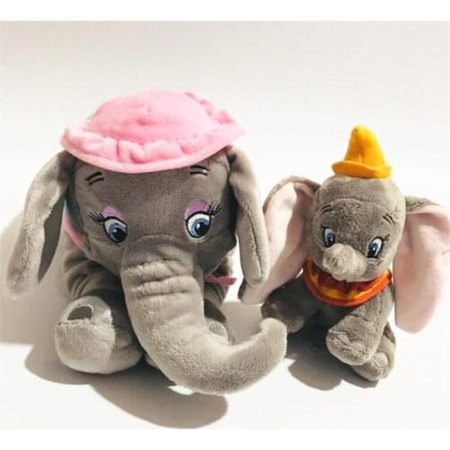1set/llot plush timothy mouse Calm Big ears fly elephant mather and baby doll gift Childrens toys