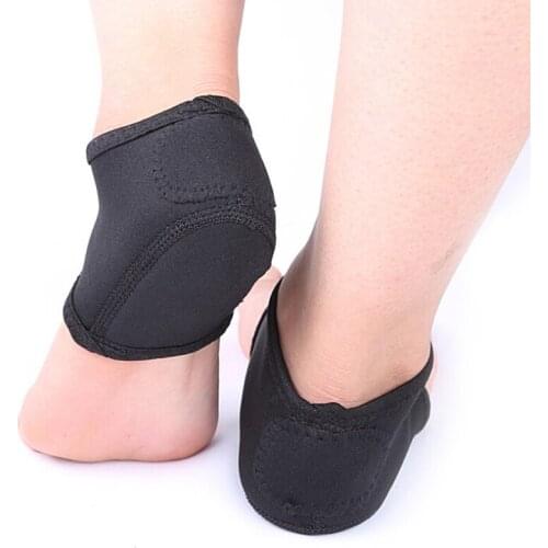 NEW 1 Pair Heel Protector Foot Pain Relieve Heel Sleeve Plantar Wrap Arch Support Spur Pain Sock Feet Ankle Care Support