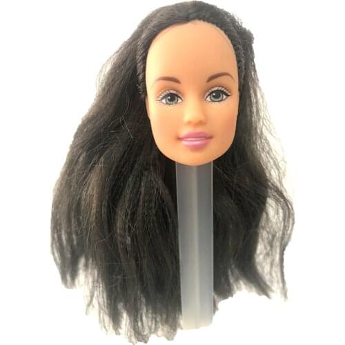 1 Pcs Shining Doll Orange Long Hair For Princess Doll Fit For 1/6 Doll Accessories Limited Edition Toys For Girl Doll C2A