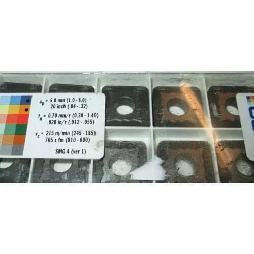 10PCS CARBIDE INSERT SNMG190624-MR7，TP2500