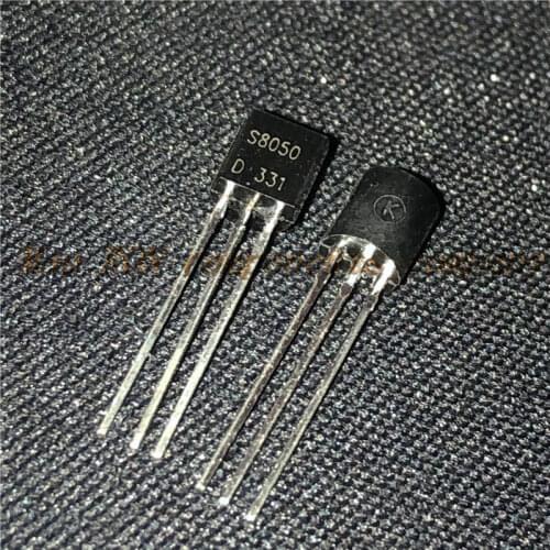 20PCS/LOT S8050 TO-92 8050 TO92 triode transistor New original In Stock