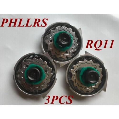 3pcs RQ11 replace head razor blade for philips shaver rq10 rq12 rq32 RQ1187 RQ1160CC RQ1180CC RQ1175 RQ1195 RQ1170 RQ1175CC