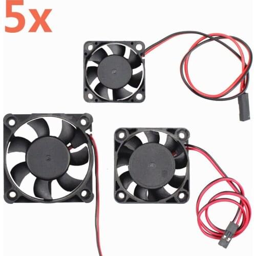 Wholesale 5Pcs/Lot High Speed Cooling Fan 30x30mm for Motor Heat Sink DC Brushless Fan DC 5V 0.15A For RC Remote Control Car