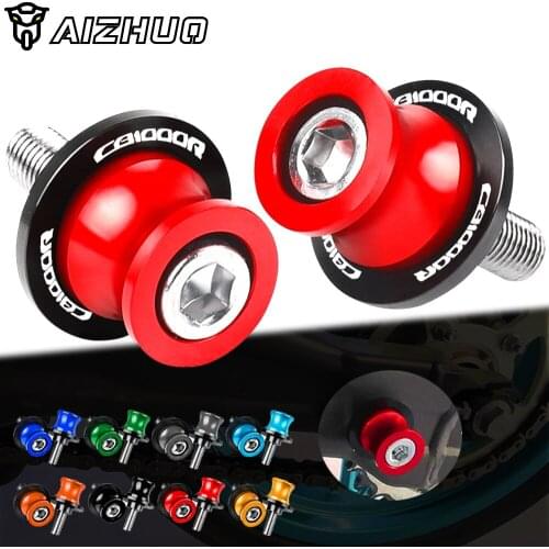 Motorcycle Accessories M8 Stand Screws FOR HONDA CB1000R CB1000 R 2008-2008-2020 2019 2018 CNC Aluminum Swingarm Slider Spools