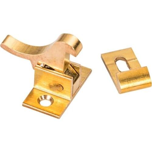 Antique Hardware Copper Casement Window Latch Security Window Automatic Latch Heavy Duty Latch Cabinet Door/Window Catch