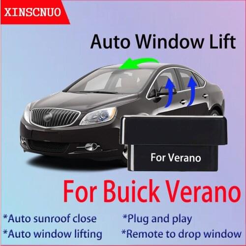 Auto Window Closer For Buick Verano 2014-2016 Glass Car Accessory Remote Controller OBD Automatic Sunroof Open plug and play