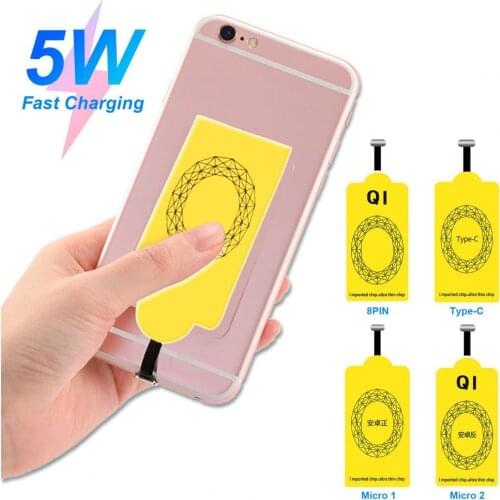 Wireless Charger Receiver Coil Quick Charging Efficient Heat Dissipation Ultra-thin Self-adhesive Smart Phone Wireless Charging