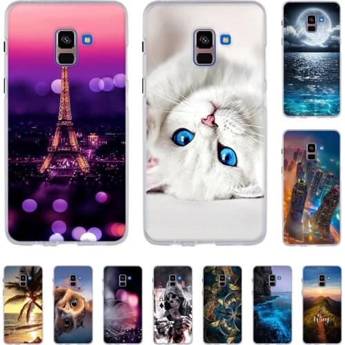 Phone Case Cover For Samsung Galaxy A8+ A8 Plus (2018) A730F Back Phone Case For Samsung A8 Plus 2018 A730F Silicone Shells Bags