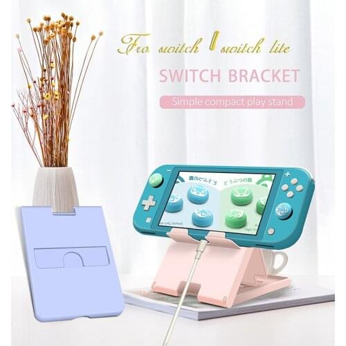 For Nintendo switch Simple Portable Bracket Adjustable for Nintendo Switch Game Stand Mobile Phone Tablet 4 Angles Adjustable