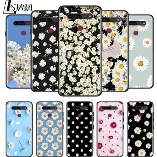Beautiful Flower Daisy For LG G8 V30 V35 V40 V50 V60 Q60 K40S K50S K41S K51S K61 K71 K22 K31 K42 K92 ThinQ 5G Phone Case
