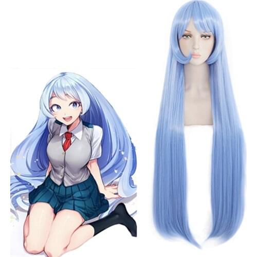 My Hero Academia Cosplay Wigs Nejire Hado Cosplay Wig Heat Resistant Synthetic Wig Halloween Party Boku no Hero Academia
