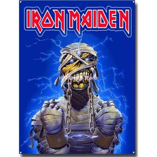 Pesado Metal signo patio fiesta de circo granja entretenimiento concierto dormitorio de la escuela Puerta de Hierro