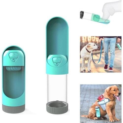 Portable Pet Dog Water Bottle Dispenser Outdoor Feeder Drinking Water Dispenser Travel Adjustable Drinking Bottle Pet Product