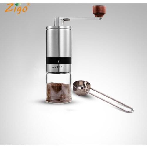 Stainless Steel Portable Coffee Grinder Hand Manual Small Tools Manual Coffee Mill Espresso Moedor Cafe Coffee Grinder EK50MCJ
