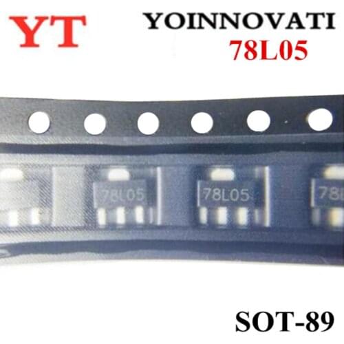 3000pcs/lot 78L05 L78L05 7805 Voltage Regulator 5V 100mA SOT-89 SMD Best quality