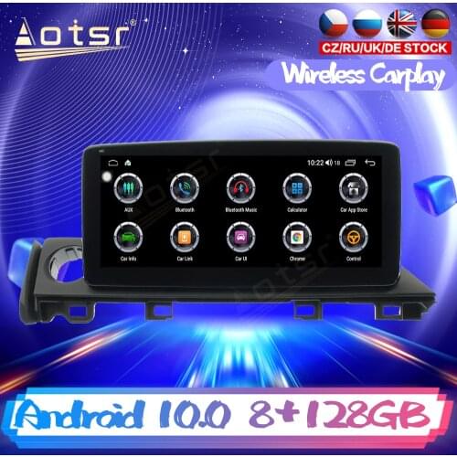 Android 10.25 PX6 DSP For Mazda 6 2017 - 2020 Car DVD GPS Navigation Auto Radio Stereo Video Multimedia Player Carplay HeadUnit