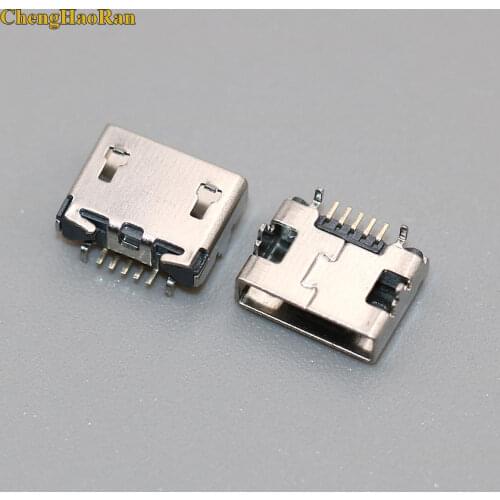ChengHaoRan 1PCS Best Price For Xiaomi OX horn square mouth Micro USB connector Charging port Mini USB socket