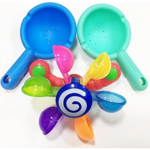 Baby Bath Toys Childrens Play Water Parent-child Interactive Shower Beach Toys Waterwheel Infant Bath Toys Play In Scoop Water