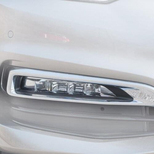 For BMW G38 5 Series 525i 530i 540i 2018 2019 Exterior Car Chromium Accessories Front Lamp Cover Trim ABS 1PCS