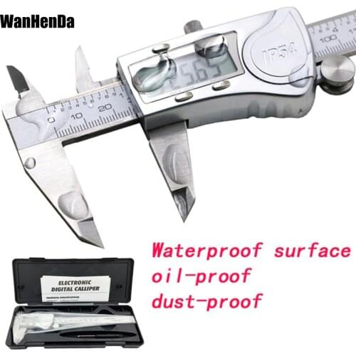 Electronic digital caliper stainless steel caliper Waterproof IP54 Messschieber paquimetro Vernier caliper Measuring tools